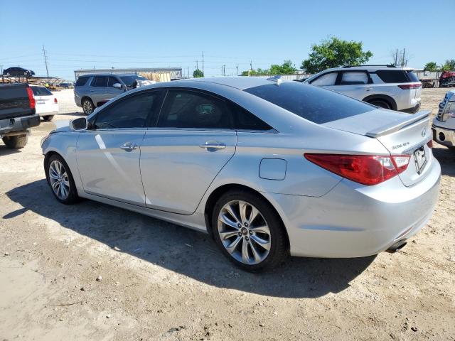 5NPEC4AB3CH391477 - 2012 HYUNDAI SONATA SE SILVER photo 2