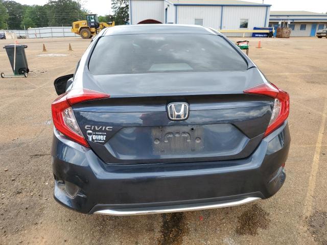 19XFC2F6XKE022106 - 2019 HONDA CIVIC LX BLUE photo 6