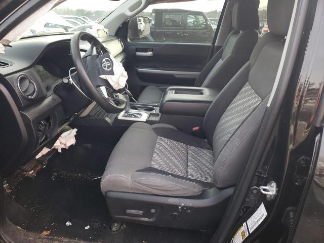 5TFRY5F17MX289386 - 2021 TOYOTA TUNDRA DOUBLE CAB SR/SR5 BLACK photo 7