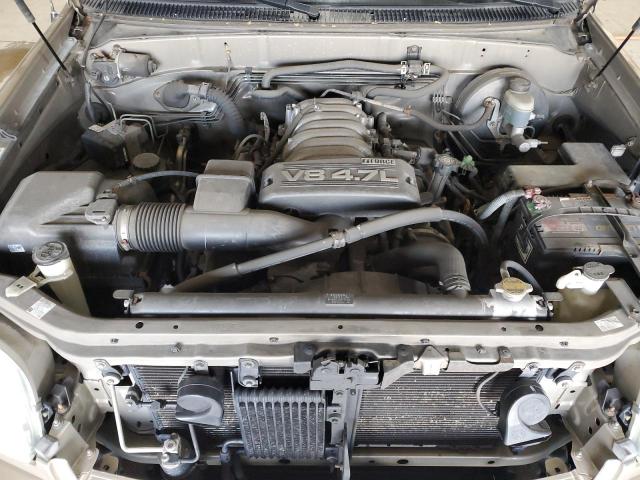 5TBBT44144S446335 - 2004 TOYOTA TUNDRA ACCESS CAB SR5 TAN photo 11