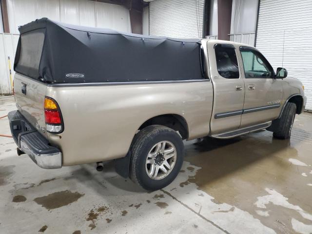 5TBBT44144S446335 - 2004 TOYOTA TUNDRA ACCESS CAB SR5 TAN photo 3