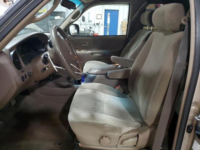 5TBBT44144S446335 - 2004 TOYOTA TUNDRA ACCESS CAB SR5 TAN photo 7