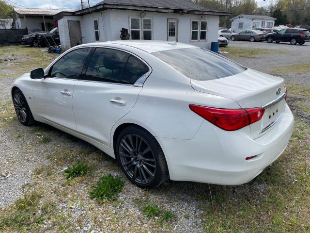 JN1EV7AP1HM738988 - 2017 INFINITI Q50 PREMIUM WHITE photo 3