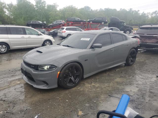 2C3CDXGJ9HH572351 - 2017 DODGE CHARGER R/T 392 GRAY photo 1