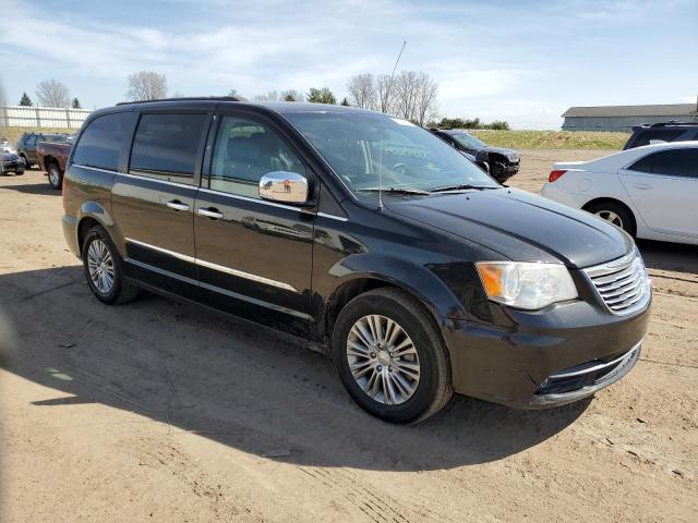 2C4RC1CG3DR734673 - 2013 CHRYSLER TOWN & COU TOURING L BLACK photo 4