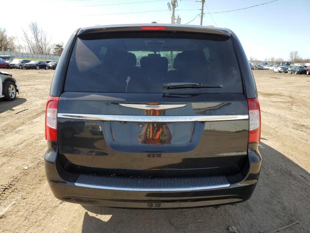 2C4RC1CG3DR734673 - 2013 CHRYSLER TOWN & COU TOURING L BLACK photo 6