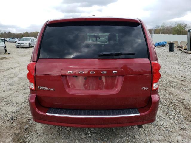 2C4RDGEG0FR668342 - 2015 DODGE GRAND CARA R/T RED photo 6