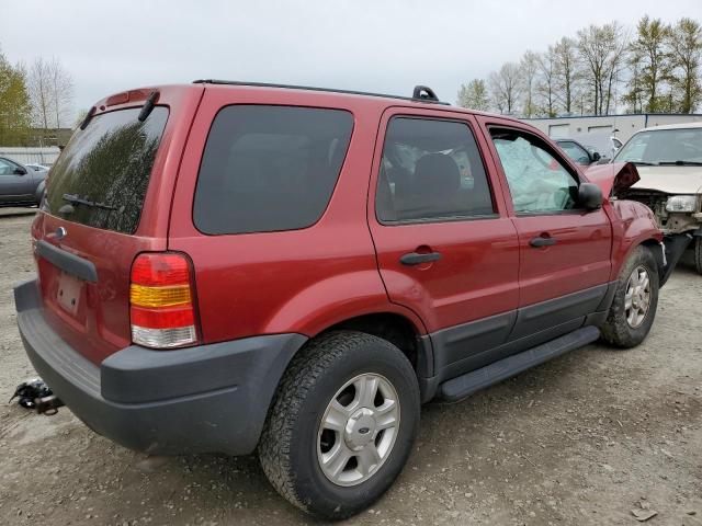 1FMYU93114KB51547 - 2004 FORD ESCAPE XLT RED photo 3