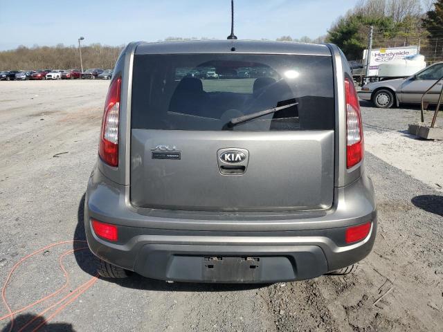 KNDJT2A63D7501987 - 2013 KIA SOUL + GRAY photo 6