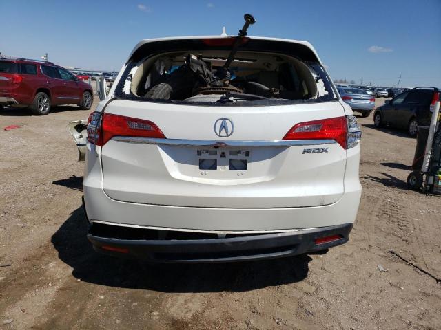 5J8TB3H34DL009393 - 2013 ACURA RDX WHITE photo 6