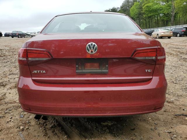 3VW2B7AJ1JM255836 - 2018 VOLKSWAGEN JETTA S RED photo 6