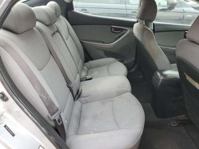 5NPDH4AEXDH365533 - 2013 HYUNDAI ELANTRA GLS SILVER photo 10