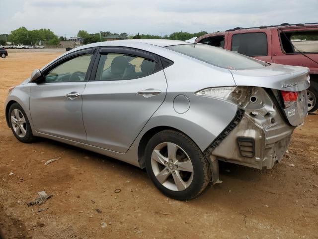 5NPDH4AEXDH365533 - 2013 HYUNDAI ELANTRA GLS SILVER photo 2