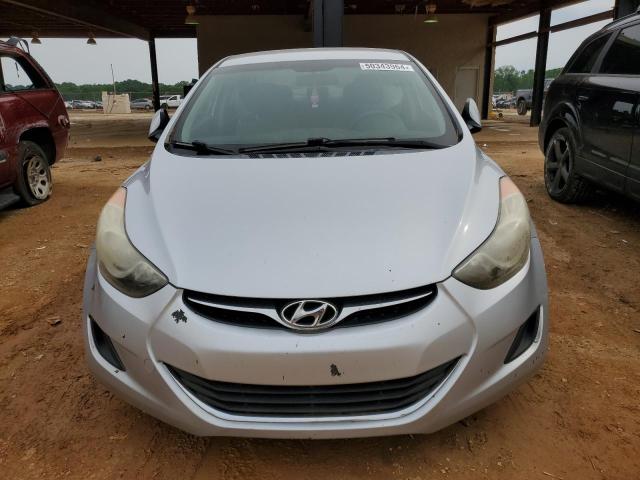 5NPDH4AEXDH365533 - 2013 HYUNDAI ELANTRA GLS SILVER photo 5