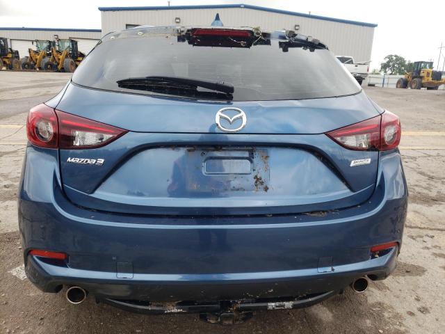 3MZBN1L30JM250632 - 2018 MAZDA 3 TOURING BLUE photo 6