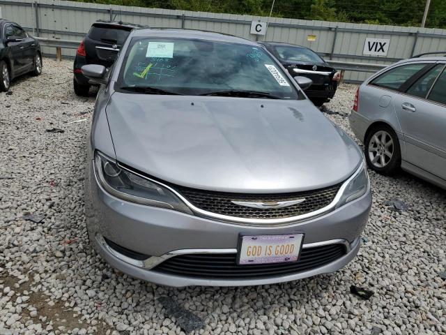 1C3CCCABXFN707774 - 2015 CHRYSLER 200 LIMITED SILVER photo 5