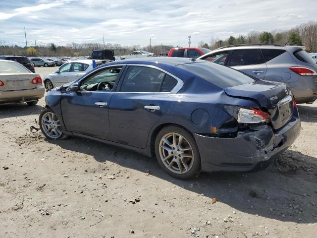 1N4AA51E89C842403 - 2009 NISSAN MAXIMA S BLUE photo 2