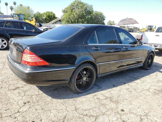 WDBNG75J13A368485 - 2003 MERCEDES-BENZ S 500 BLACK photo 3