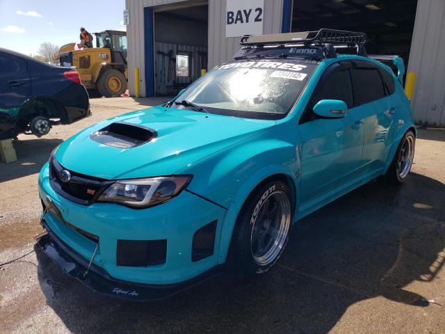 JF1GR89638L831213 - 2008 SUBARU IMPREZA WRX STI TURQUOISE photo 2