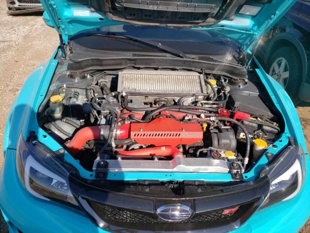 JF1GR89638L831213 - 2008 SUBARU IMPREZA WRX STI TURQUOISE photo 7