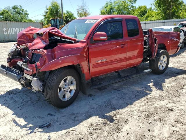 5TFTU4GNXDX030050 - 2013 TOYOTA TACOMA PRERUNNER ACCESS CAB RED photo 1