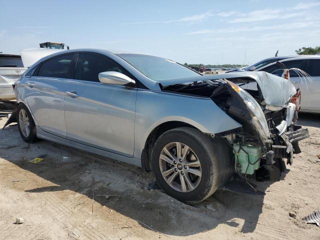 5NPEB4AC1DH643336 - 2013 HYUNDAI SONATA GLS SILVER photo 4