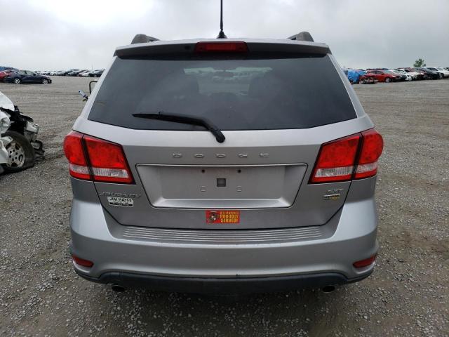 3C4PDCBG0GT134079 - 2016 DODGE JOURNEY SXT SILVER photo 6