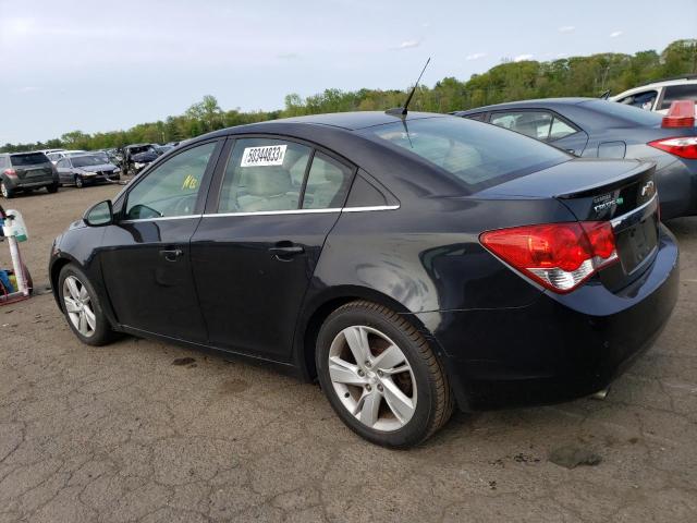 1G1P75SZ1E7100246 - 2014 CHEVROLET CRUZE BLACK photo 2