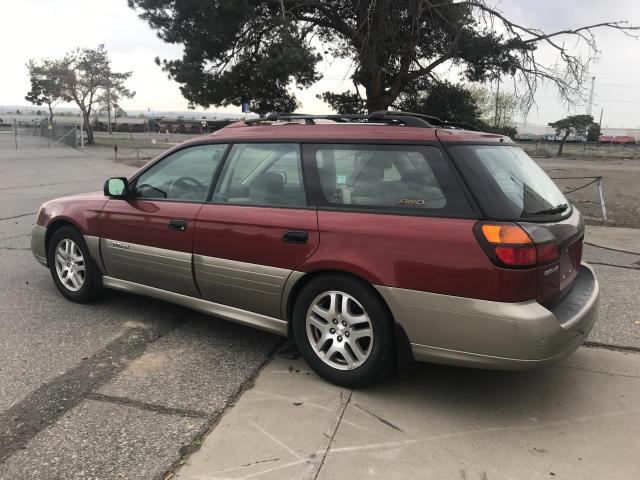 4S3BH675646604273 - 2004 SUBARU LEGACY OUTBACK AWP RED photo 2