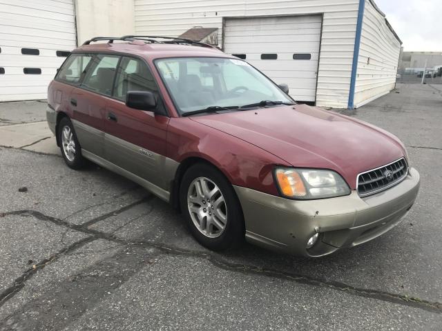 4S3BH675646604273 - 2004 SUBARU LEGACY OUTBACK AWP 红色 照片 4