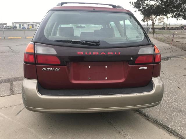 4S3BH675646604273 - 2004 SUBARU LEGACY OUTBACK AWP 红色 照片 6