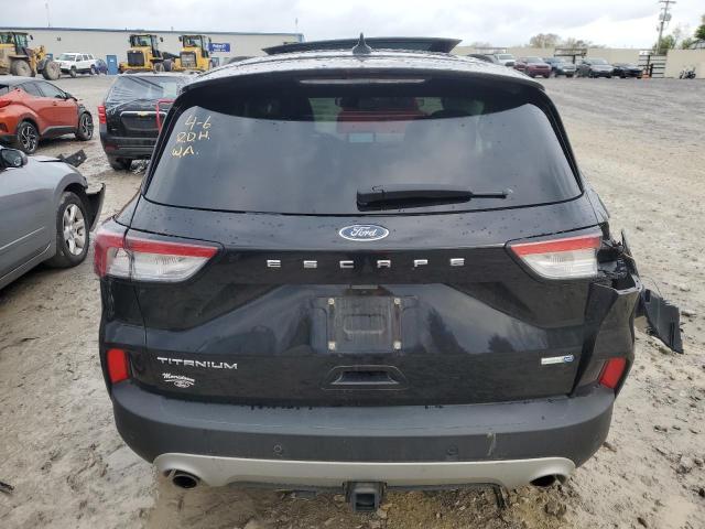 1FMCU9J91LUA92926 - 2020 FORD ESCAPE TITANIUM BLACK photo 6