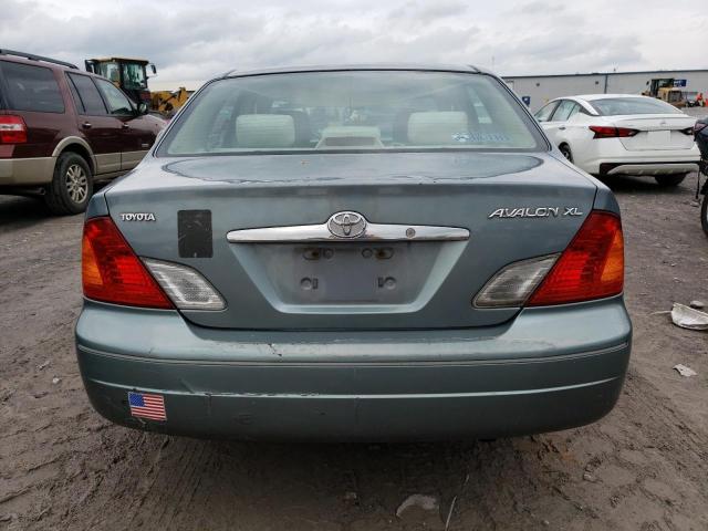 4T1BF28B11U164596 - 2001 TOYOTA AVALON XL GREEN photo 6