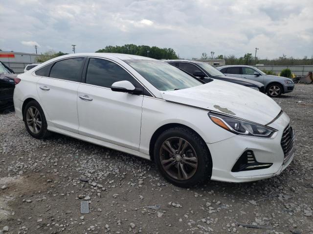 5NPE34AF8JH672769 - 2018 HYUNDAI SONATA SPORT WHITE photo 4