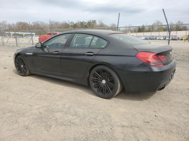 WBA6D4C52GD977492 - 2016 BMW 650 I GRAN COUPE BLACK photo 2