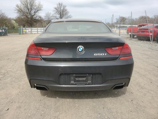 WBA6D4C52GD977492 - 2016 BMW 650 I GRAN COUPE BLACK photo 6