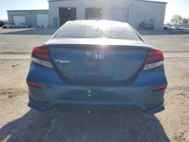 2HGFG3B00EH516822 - 2014 HONDA CIVIC EXL Mavi foto 6