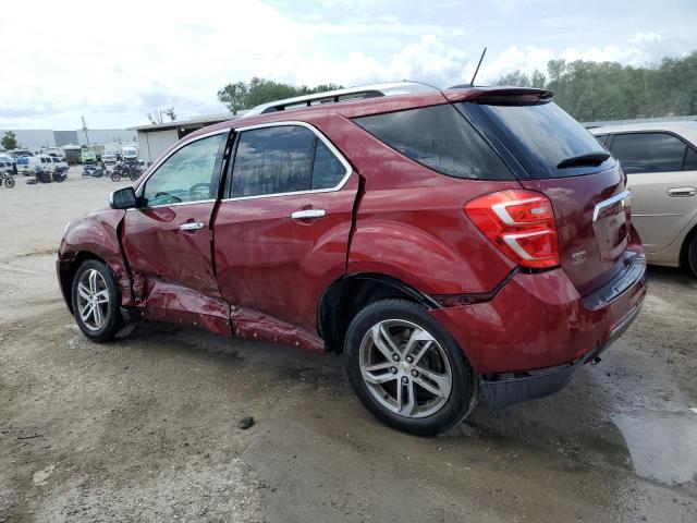 2GNALDEK6G6338881 - 2016 CHEVROLET EQUINOX LTZ BURGUNDY photo 2