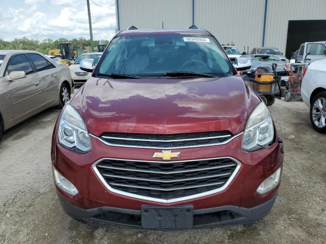 2GNALDEK6G6338881 - 2016 CHEVROLET EQUINOX LTZ BURGUNDY photo 5