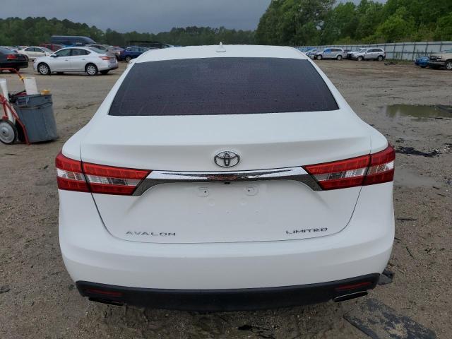 4T1BK1EB6EU107732 - 2014 TOYOTA AVALON BASE WHITE photo 6