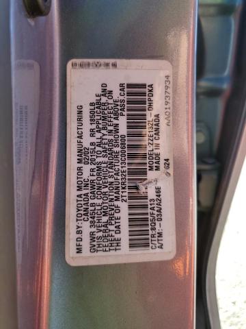 2T1KR32E13C006800 - 2003 TOYOTA MATRIX XR BLUE photo 12