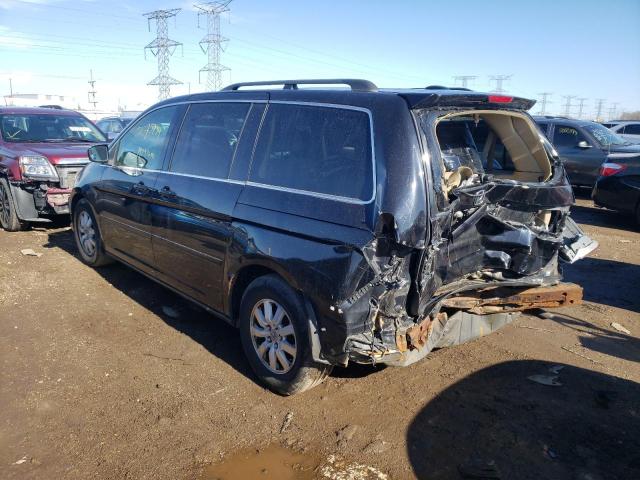 5FNRL38759B004545 - 2009 HONDA ODYSSEY EXL BLACK photo 2