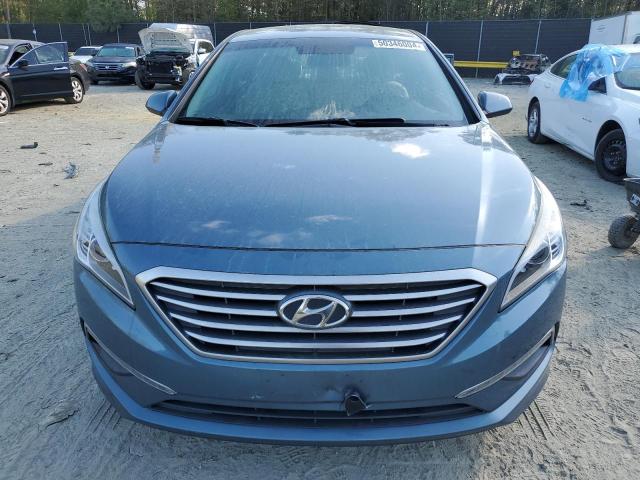 5NPE24AF8FH056211 - 2015 HYUNDAI SONATA SE BLUE photo 5