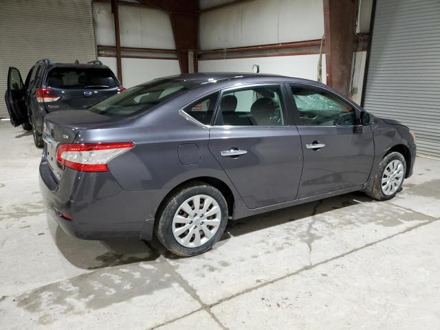 3N1AB7AP0EL684175 - 2014 NISSAN SENTRA S GRAY photo 3