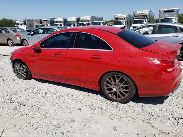 WDDSJ4EB8GN324453 - 2016 MERCEDES-BENZ CLA 250 RED photo 2