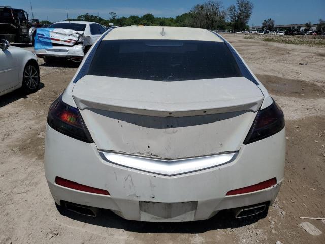 19UUA86519A014918 - 2009 ACURA TL WHITE photo 6