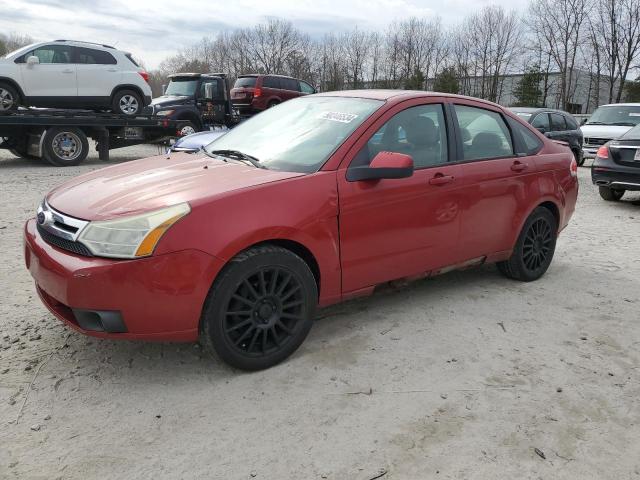 1FAHP36N59W221127 - 2009 FORD FOCUS SES RED photo 1