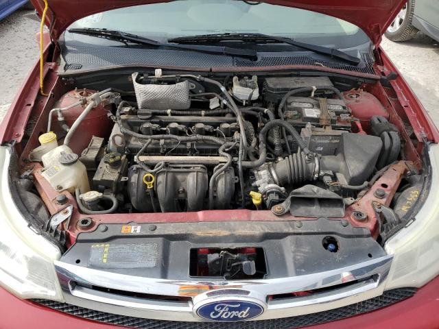 1FAHP36N59W221127 - 2009 FORD FOCUS SES RED photo 11