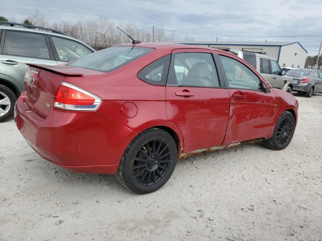 1FAHP36N59W221127 - 2009 FORD FOCUS SES RED photo 3