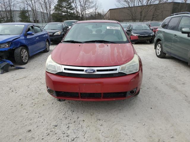 1FAHP36N59W221127 - 2009 FORD FOCUS SES RED photo 5
